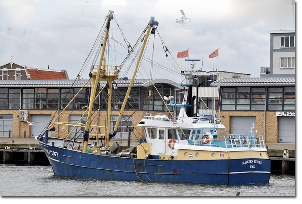 UK-287 Maarten Fetske sold from Urk to new owners Texel
